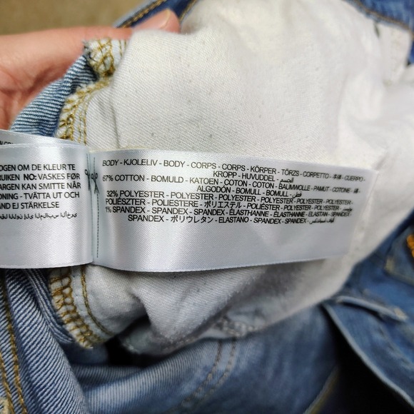 Ariat Rebar M4 Relaxed Bootcut Jeans Mens 38x34 Blue Denim Western Work Wear - Picture 8 of 10